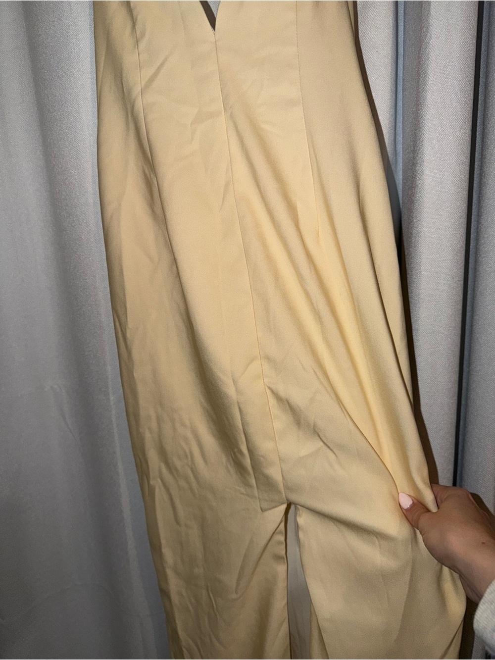 Katie May Ursula Yellow Strapless Floral Gown - Picture 15 of 15